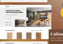 Cabinets - Kitchen & Bathroom vanities Store WordPress Theme