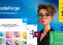 CodeForge - IT Company WordPress Theme