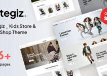 Cutegiz - Kids Store & Baby Shop WooCommerce Theme