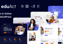 EduAct - Education & Courses WordPress Theme