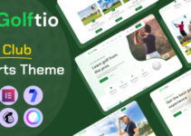 Golftio - Golf Club Sports WordPress Theme
