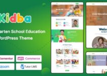Kidba - Kindergarten WordPress Theme
