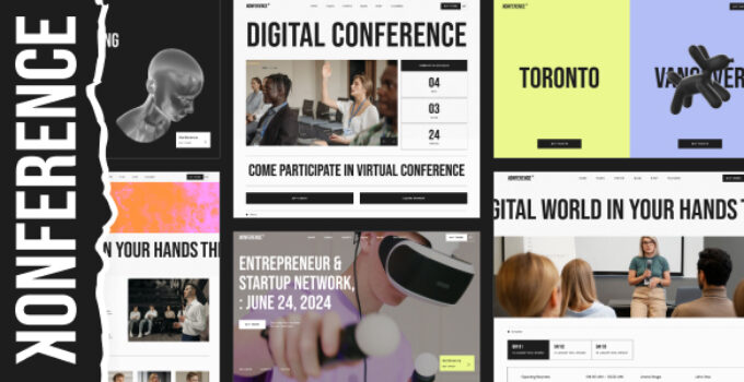 Konference - Conference & Events Wordpress Theme