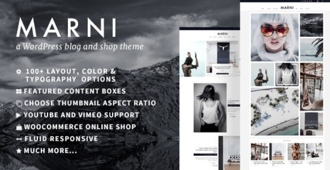 Marni – a WordPress Blog & Shop Theme