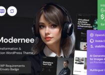 Modernee — AI Integration & Digital Transformation WordPress Theme
