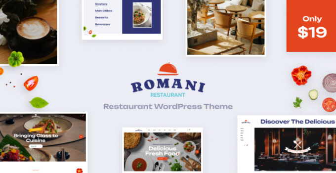 Romani - Restaurant WordPress Theme