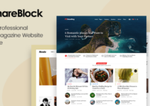 ShareBlock - Magazine & Blog WordPress Theme