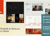 Showmax — Personal Portfolio & Showcase WordPress Theme