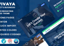 Vivaya - Business Consulting WordPress Theme