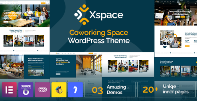 Xspace - Coworking Space WordPress Theme