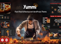 Yummi - Fast Food and Restaurant WordPress Theme