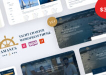 Amanus - Boat, Yacht Charter WordPress Theme
