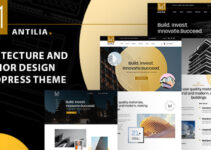 Antilia - Architect & Interior Design WordPress Theme