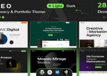 Axleo - Digital Agency WordPress Theme