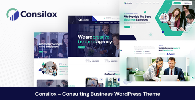 Consilox - Consulting Business WordPress Theme