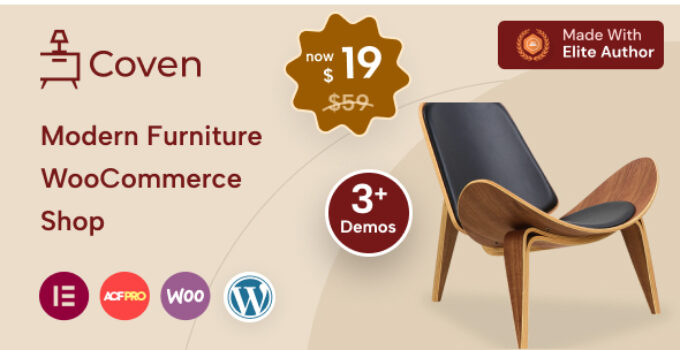 Coven - Furniture Store WordPress Theme