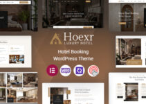 Hoexr - Hotel Booking WordPress Theme