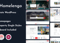 Homelengo - Real Estate WordPress Theme
