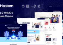 Hostom - Web Hosting & WHMCS WordPress Theme