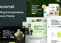 Iconsl - Investment Consulting WordPress Theme