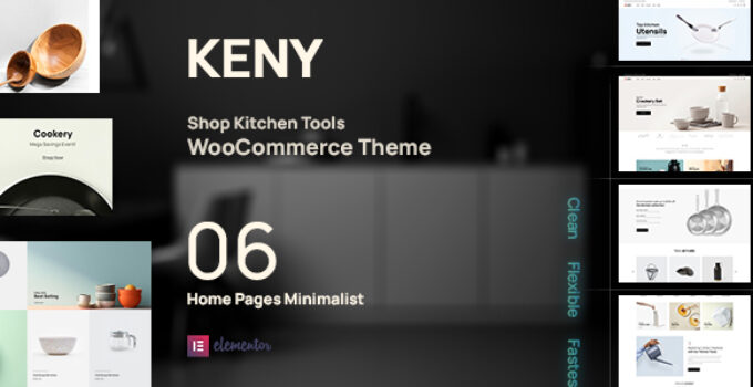 Keny – Kitchen Store Theme