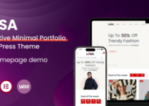 Lasa - Creative Minimal Portfolio WordPress Theme