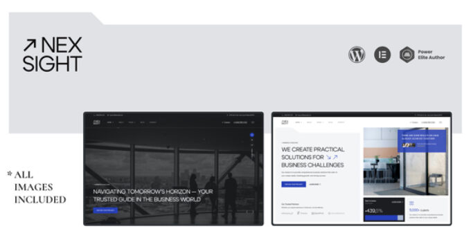 Nexsight - Business & Finance Company WordPress Theme