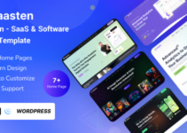 Saasten - SaaS & Software Landing WordPress Theme