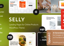Selly - Marketing Landing Page WordPress Theme
