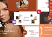 Spice - Beauty & Hair Salon WordPress Theme
