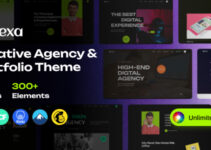 Vexa - Creative Agency & Portfolio WordPress Theme