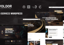Voldor - Welding & Metal Work WordPress Theme
