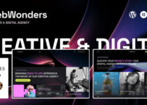 WebWonders - Creative & Digital Agency WordPress Theme