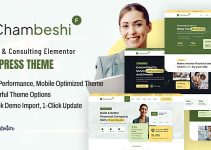 Chambeshi - Finance & Consulting Elementor WordPress Theme