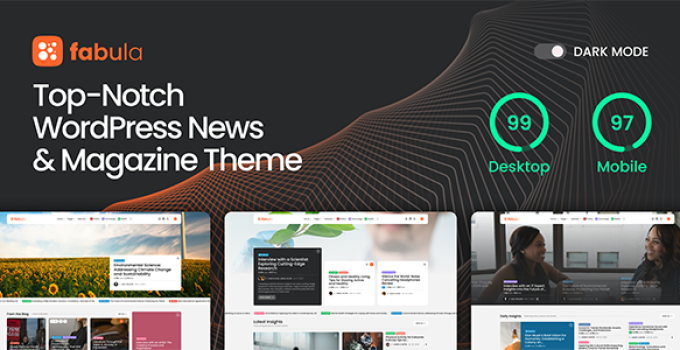 Fabula - News & Magazine WordPress Theme