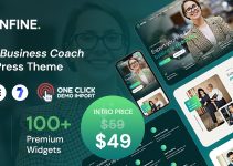 Infine - Life Coach and Business Coach WordPress Theme