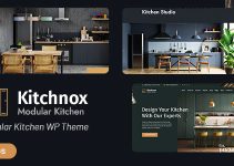 Kitchnox - Kitchen Interior Design WordPress Theme