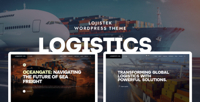 Lojistek - Transportation & Logistics WordPress Theme