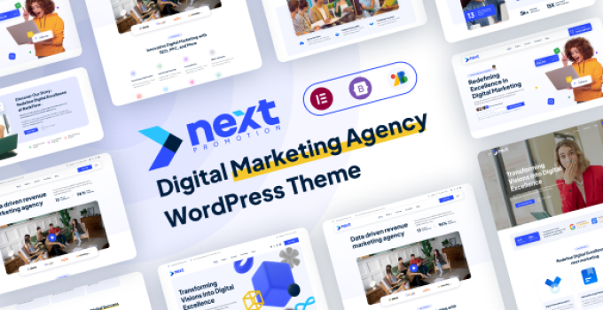 NextPro - SaaS & Software Marketing WordPress Theme