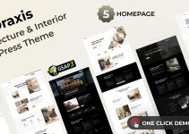 Oraxis - Architecture and Interior Design WordPress Theme