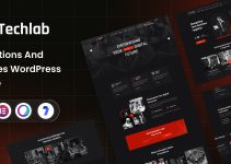 Techlab - IT Solutions and Services WordPress Theme