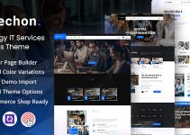 Techon - Technology IT Services WordPress Theme
