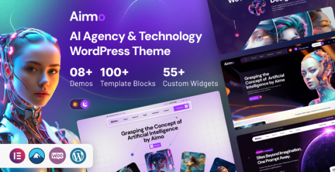 Aimo - AI Agency & Technology WordPress Theme