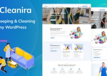Cleanira - Housekeeping & Cleaning Company WordPress Theme