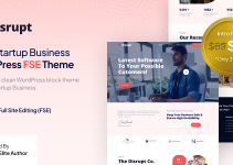 Disrupt – Tech Startup Business FSE WordPress Theme