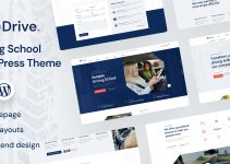 eDrive - Driving School WordPress Theme