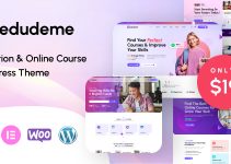 Edudeme - Education & Online Course WordPress Theme