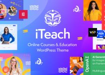 iTeach - Online Courses & Education WordPress Theme