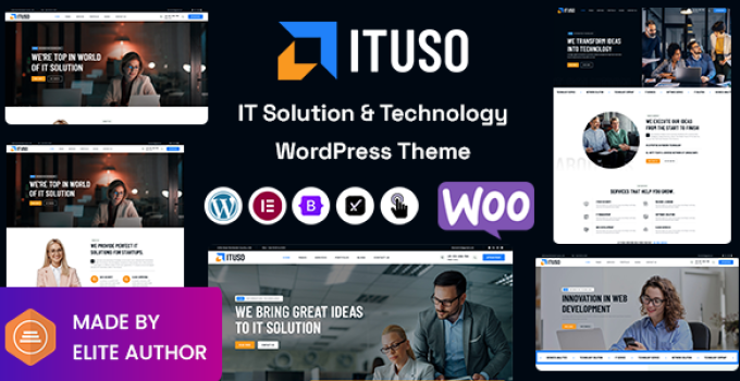 Ituso - IT Solutions & Technology WordPress Theme