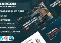 Kargon - Transport and Logistics WordPress Theme
